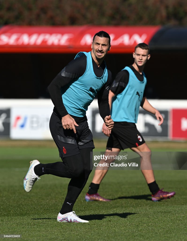 AC Milan Training Session