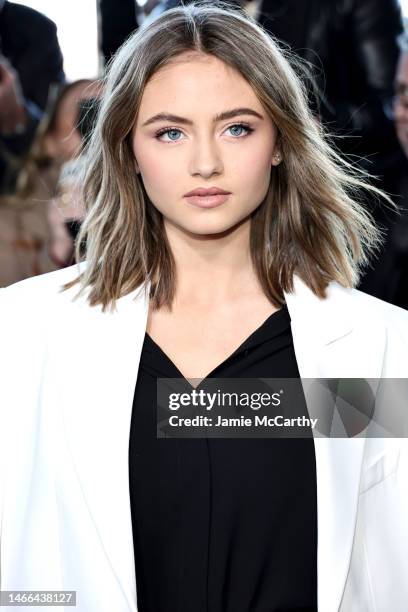 Leni Klum attends the Michael Kors Collection Fall/Winter 2023 Runway Show on February 15, 2023 in New York City.