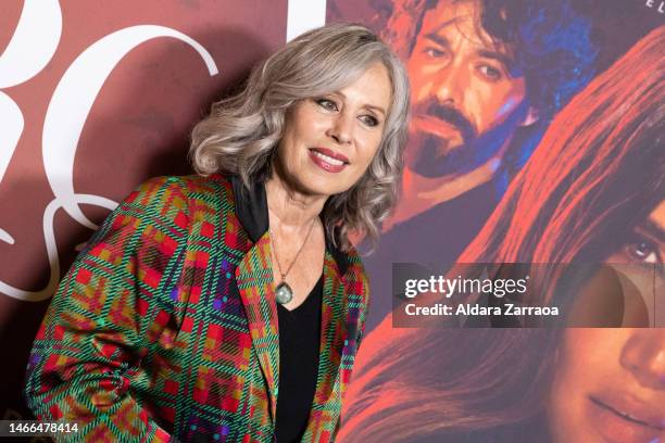 Miriam Daz-Aroca attends the "Lorca Por Saura" Premiere at Teatro Infanta Isabel on February 15, 2023 in Madrid, Spain.