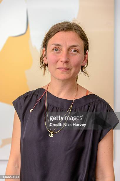 Natasha Law attend private view of her exhibition 'Dust in Their Eyes' at Eleven on June 21, 2012 in London, England.
