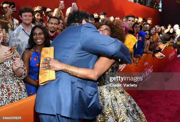 Jon Favreau and Alfre Woodard