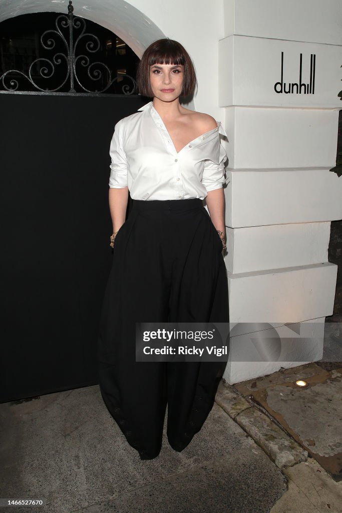 Charlotte Riley Pretty Charlotte Riley seen attending the dunhill & BSBP pre-BAFTA... News ...