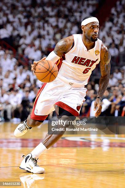 LeBron James and Miami Heat Win 2012 NBA Finals over OKC