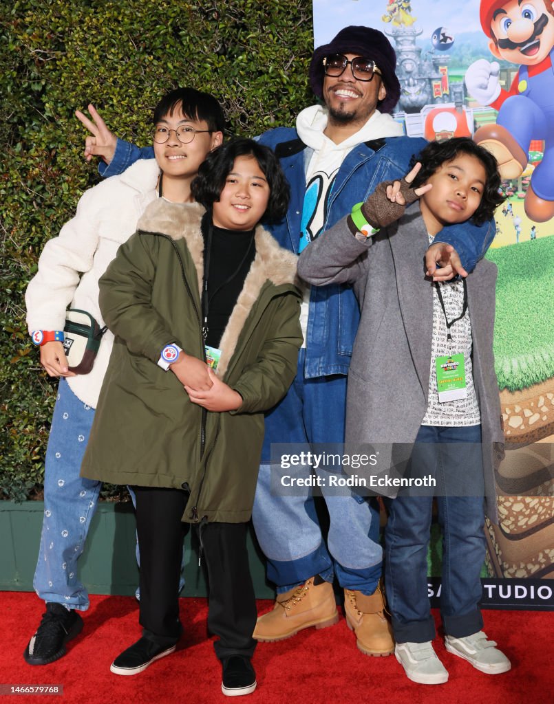 Soul Rasheed Parents Anderson .Paak and Soul Rasheed attend the