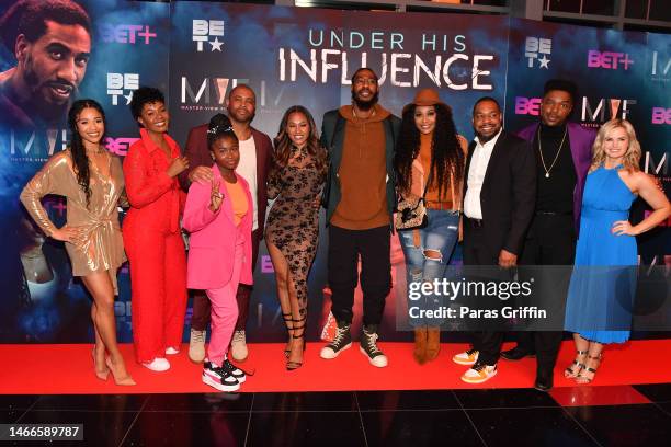 Tyler Kay Whitley, Michelle Lamb, Celina Smith, Deshon Hardy, Sydney Mitchell, Iman Shumpert, Cynthia Bailey, Marcus Smoot, Jemarcus Kilgore, and...