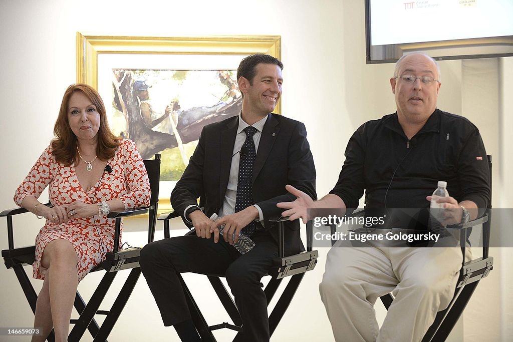 Mike Goldenberg Angela Goicouria, Michael Goldenberg and Gary Arndt attend The... News ...