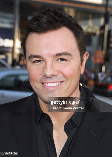 Writer/director Seth MacFarlane arrives at the Premiere of Universal Pictures' "Ted" sponsored in part by AXE Hair at Grauman's Chinese Theatre on...