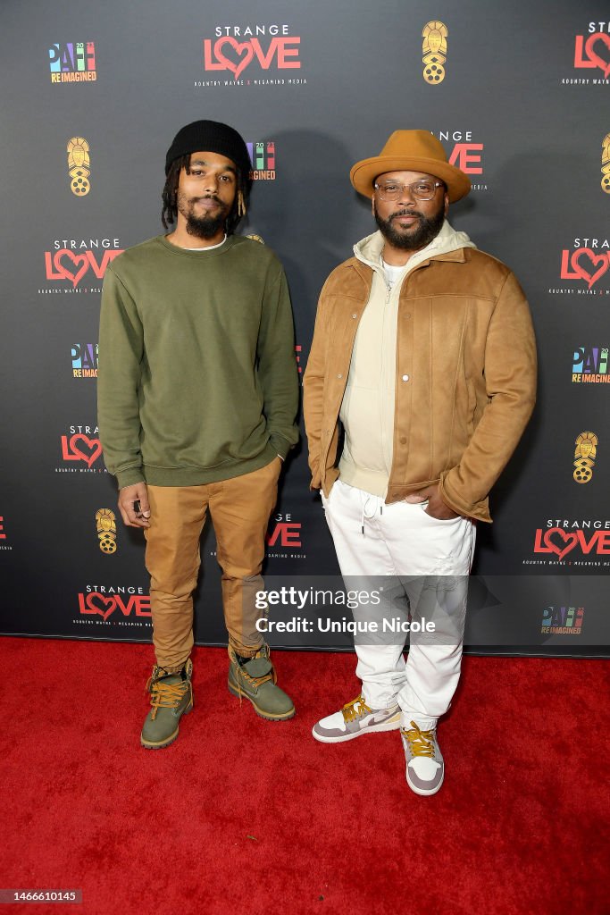 Malek Payne with his father, Carl Payne attend the Pan African Film &... News Photo - Getty Images