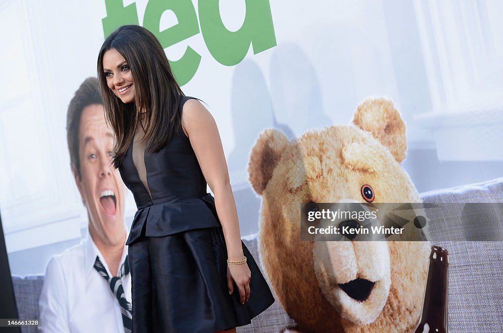 Premiere Of Universal Pictures' "Ted" - Red Carpet