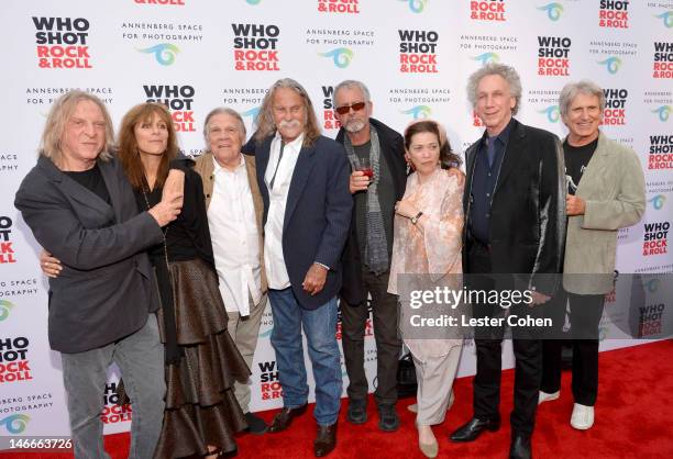 Photographers Norman Seeff, Lynn Goldsmith, Henry Diltz, Album Designer Gary Burden, Photographers Guy Webster, Jill Furmanovsky, Bob Gruen and...