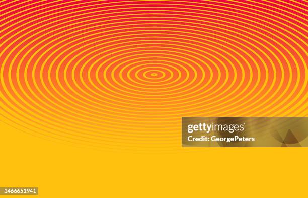 concentric circles abstract background - epicentre stock illustrations