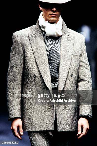 Gianfranco Ferre Menswear Fall 1993 Ready To Wear Collection Runway ...
