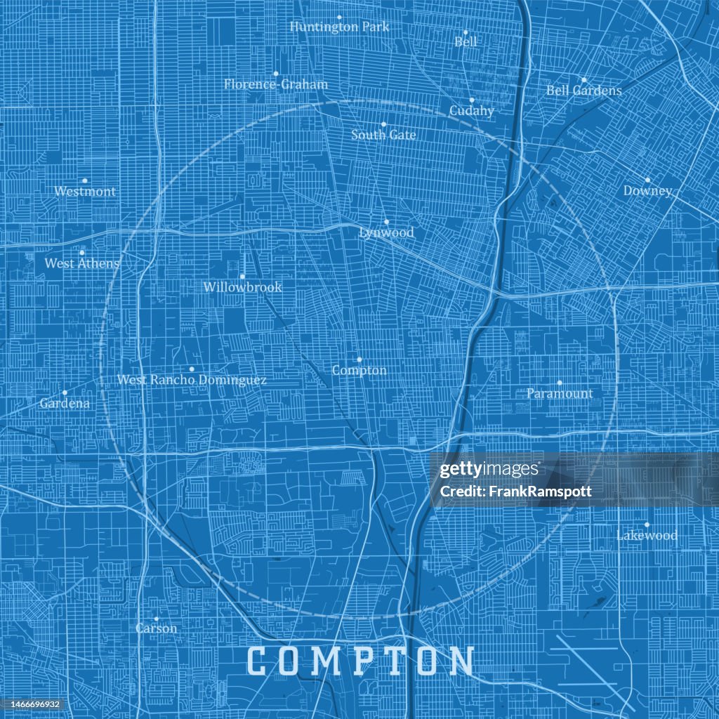 Compton City Map