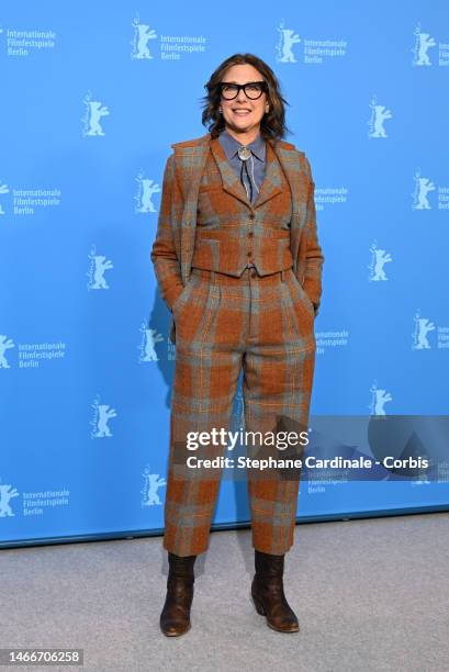 Director Rebecca Miller poses the "She Came to Me" photocall during the 73rd Berlinale International Film Festival Berlin at Grand Hyatt Hotel on...