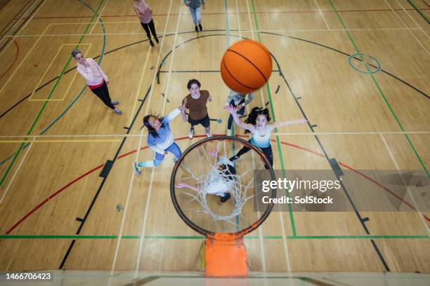 basketball game - british basketball stockfoto's en -beelden