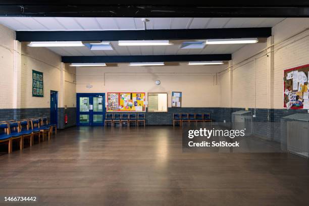 empty community centre - community centre stock pictures, royalty-free photos & images