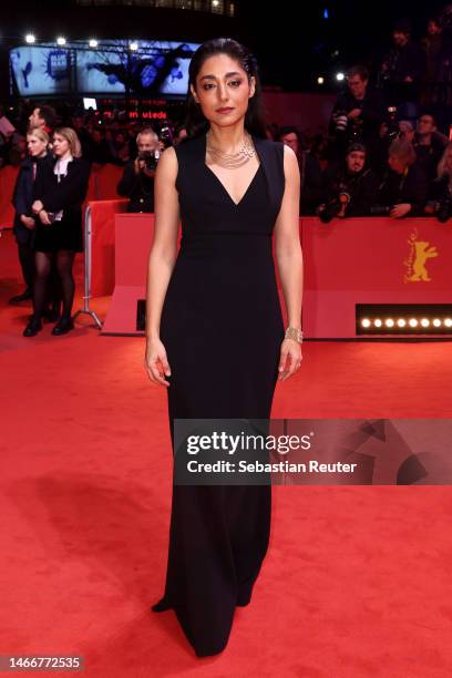 Member of the International Jury Golshifteh Farahani attends the "She Came to Me" premiere and Opening Ceremony red carpet during the 73rd Berlinale...