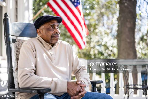 Man In Rocking Chair Old Man Rocking Chair Photos and Premium High Res Pictures - Getty Images
