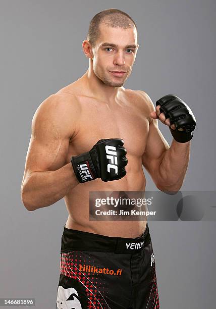 Anton Kuivanen poses for a portrait on February 12, 2012 in Omaha, Nebraska.