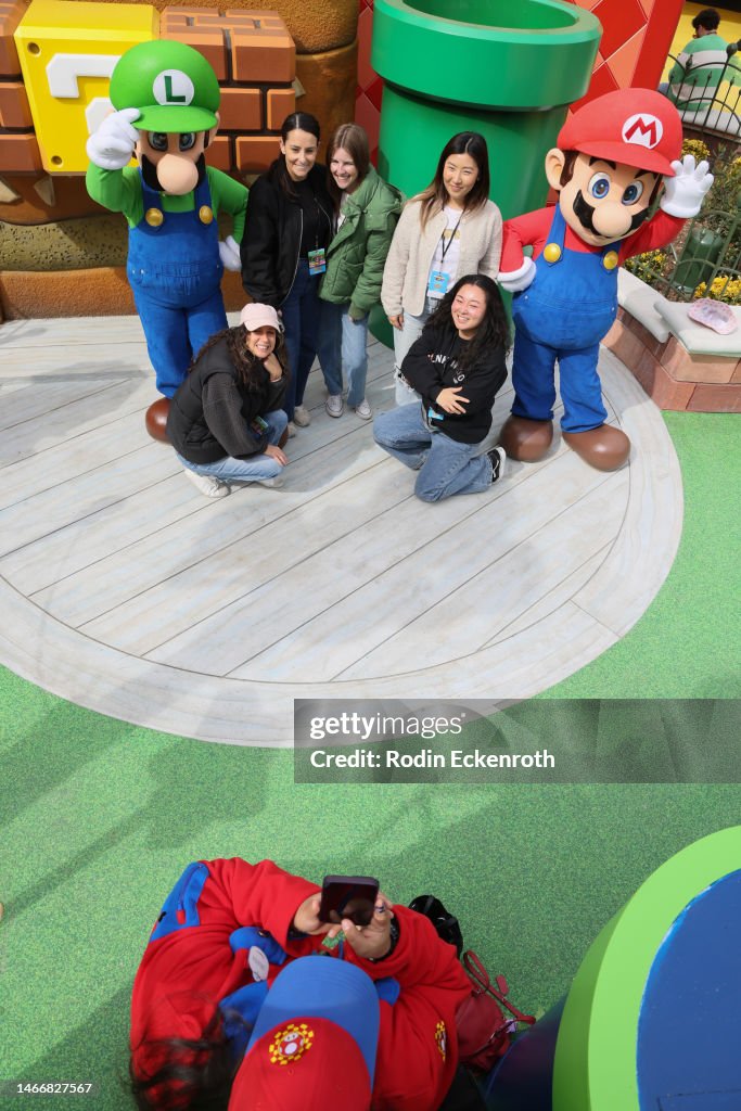 Universal Studios Hollywood Commemorates Arrival Of "SUPER NINTENDO WORLD" With Red Carpet And Welcome Celebration