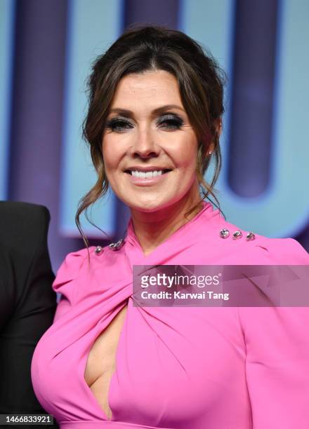 Kym Marsh attends the "Ant-Man And The Wasp: Quantumania" UK Gala Screening at BFI IMAX Waterloo on February 16, 2023 in London, England.