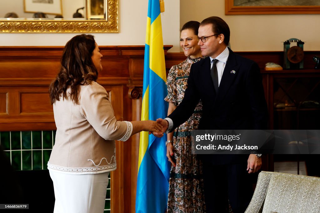 Crown Princess Victoria & Prince Daniel Of Sweden Visit New Zealand