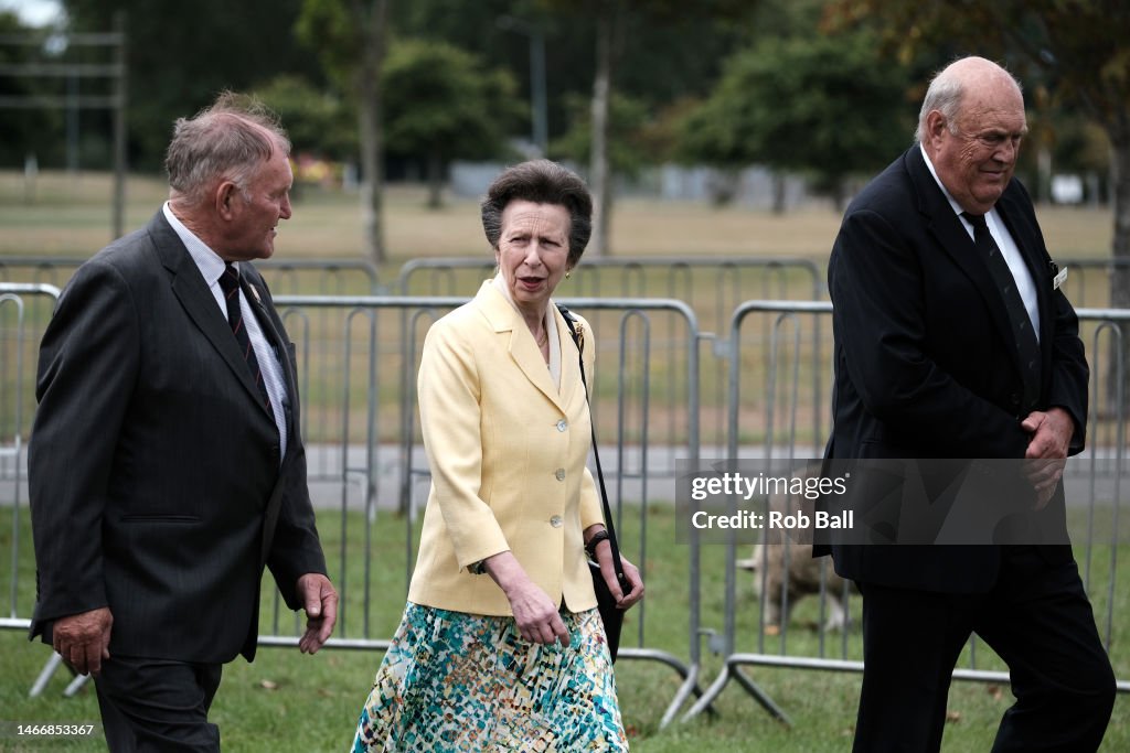 Princess Anne Visits New Zealand