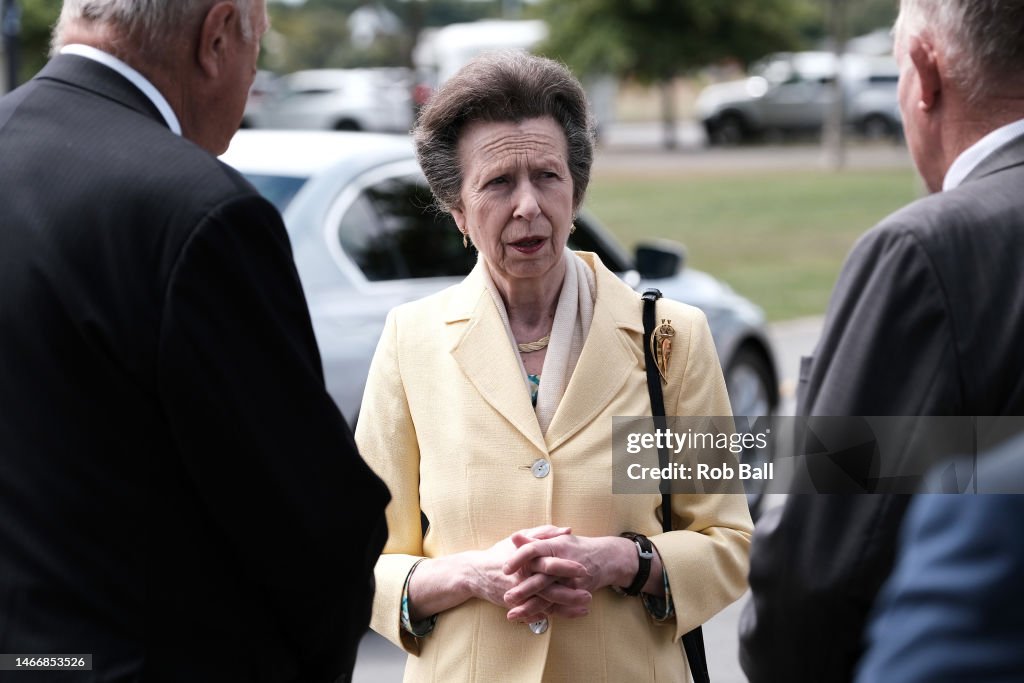 Princess Anne Visits New Zealand