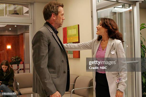 Fools For Love" Episode 305 -- Pictured: Hugh Laurie as Dr. Gregory House, Lisa Edelstein as Dr. Lisa Cuddy --