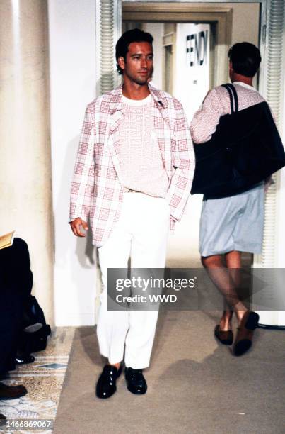 Fendi Spring 1997 Menswear Collection Fashion Show