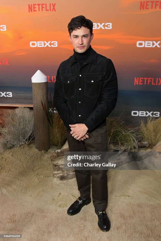 Gavin Leatherwood attends the Netflix Premiere of Outer Banks Season Gavin Leatherwood attends the Netflix Premiere of Outer Banks Season