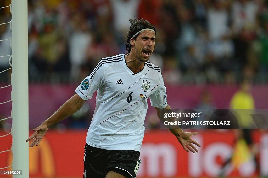 German midfielder Sami Khedira celebrate