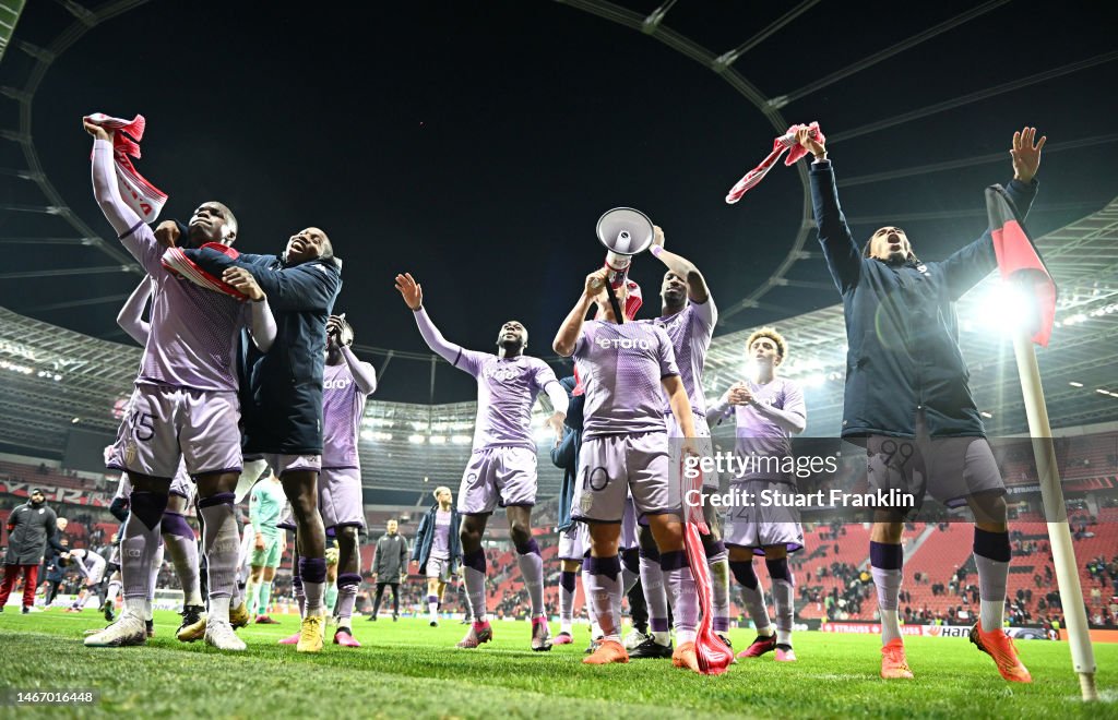 Bayer 04 Leverkusen v AS Monaco: Knockout Round Play-Off Leg One - UEFA Europa League