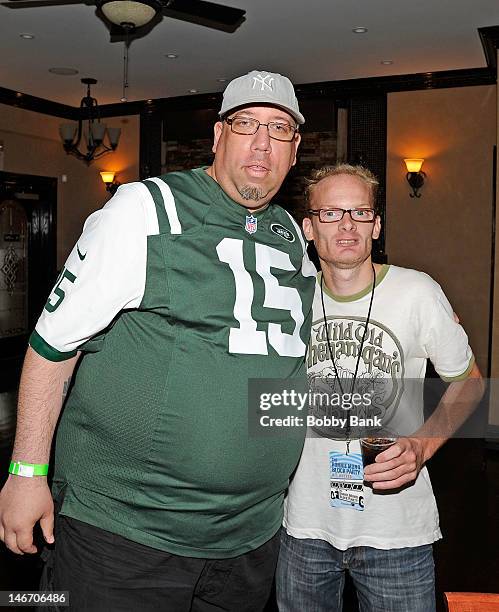 High Pitch Erik and Medicated Pete attends the 2012 Ronnie Mund Block Party at The Balcony on June 22, 2012 in Carlstadt, New Jersey.