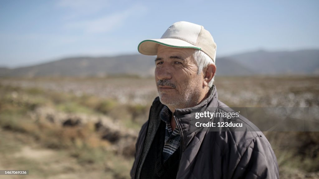 Portrait of Senior farmer