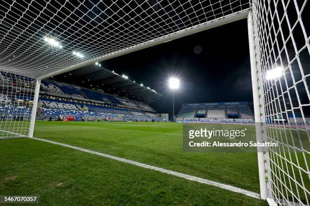 General view inside the Mapei Stadium - Citta' del Tricolore during the Serie A match between US Sassuolo and SSC Napoli at Mapei Stadium - Citta'...