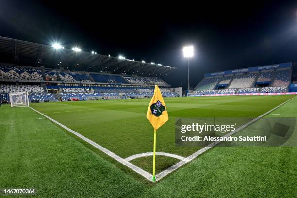 General view inside the Mapei Stadium - Citta' del Tricolore during the Serie A match between US Sassuolo and SSC Napoli at Mapei Stadium - Citta'...