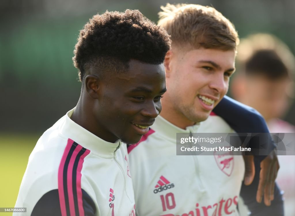 Arsenal Training Session