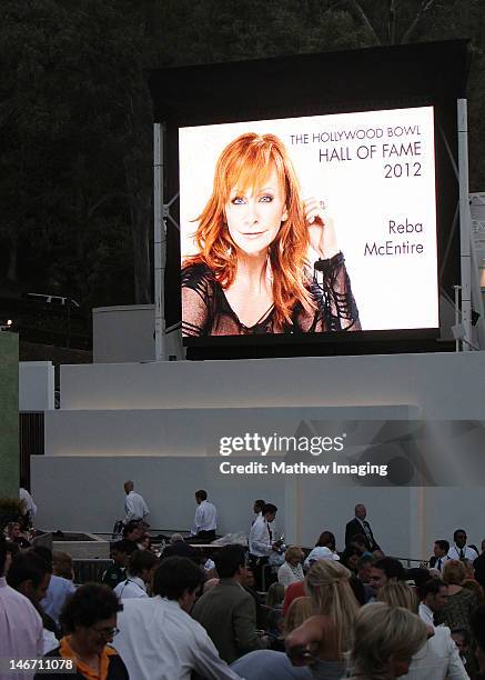 An atmospheric view at the Hollywood Bowl Opening Night Gala on June 22, 2012 in Hollywood, California.