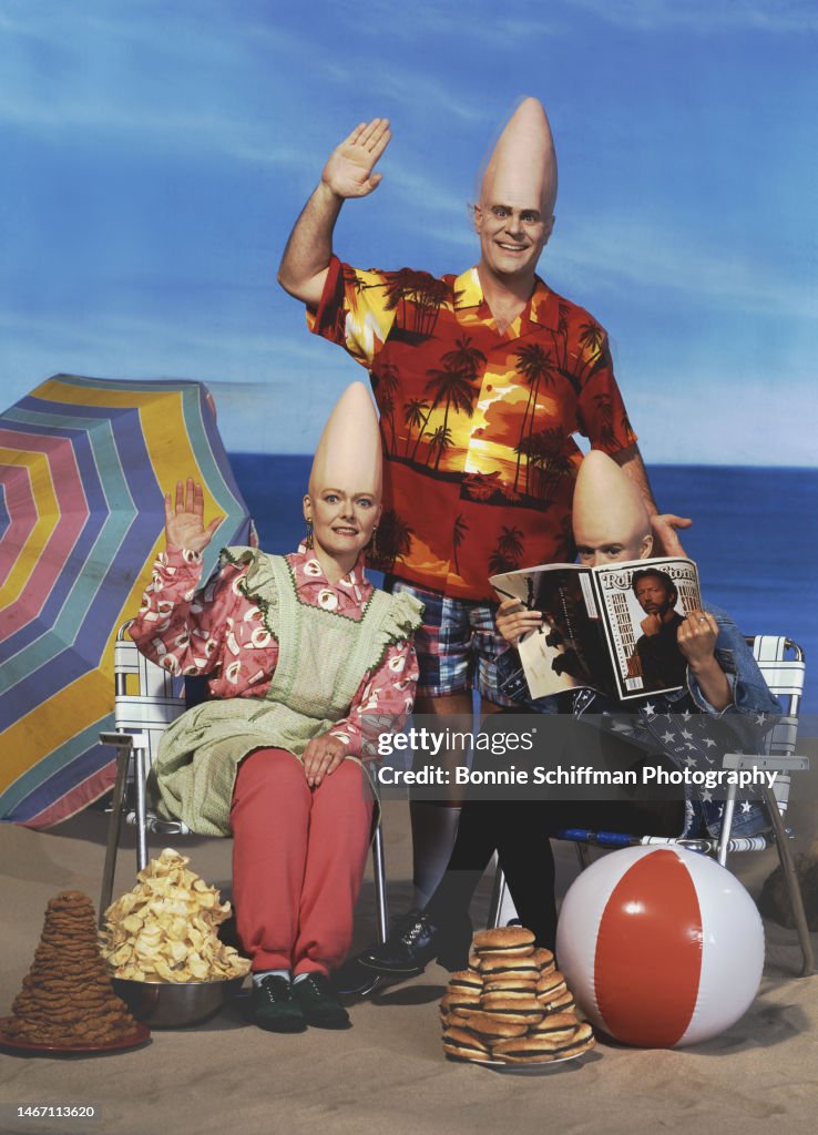The Coneheads On The Beach