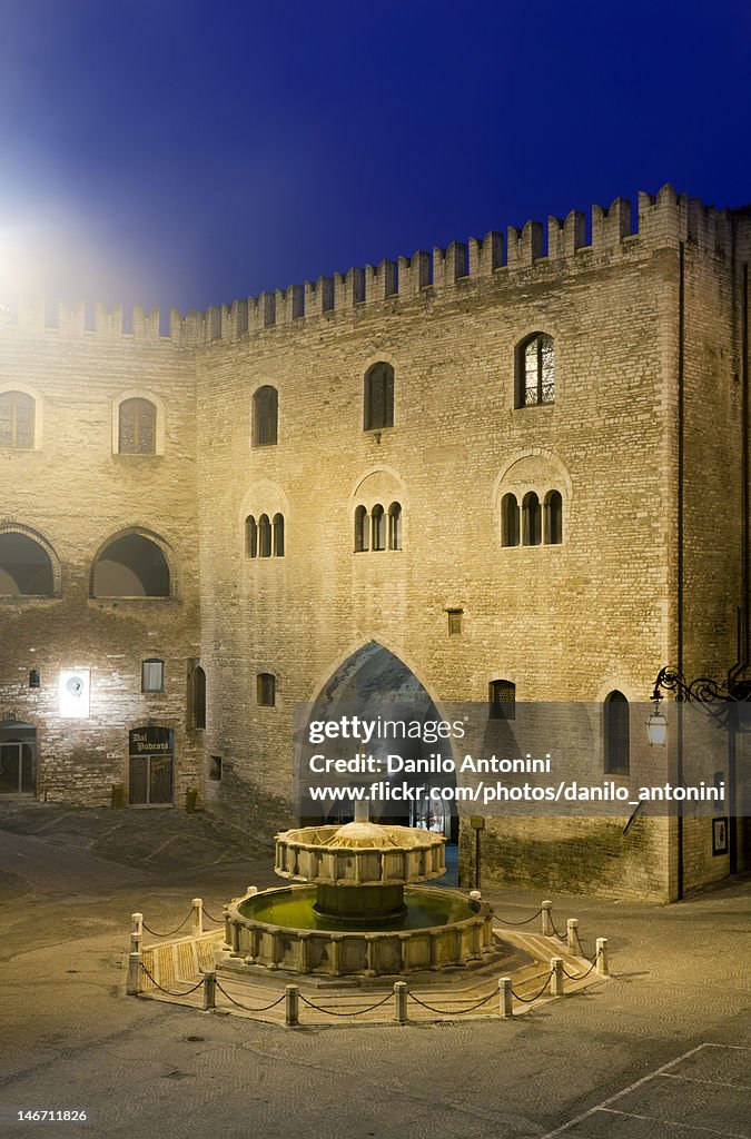 Town Hall Square in Fabriano