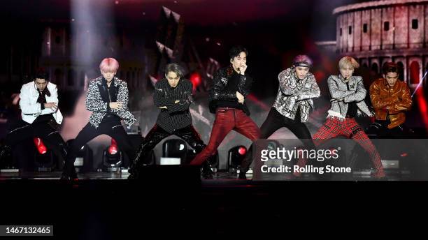 SuperM - Ten, Baekhyun, Kai, Mark, Taeyong, Taemin and Lucas