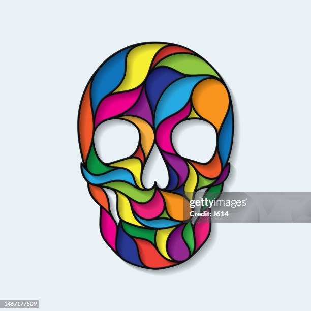 Color Skell 2,800 Colorful Skull Stock Photos, High-Res Pictures, and Images ...