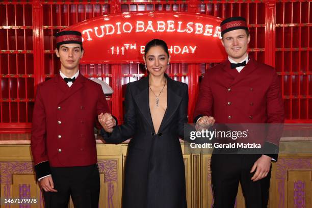 Golshifteh Farahani attends the Studio Babelsberg x Cartier Celebrates 111th Anniversary on the occasion of the 73rd Berlinale International Film...