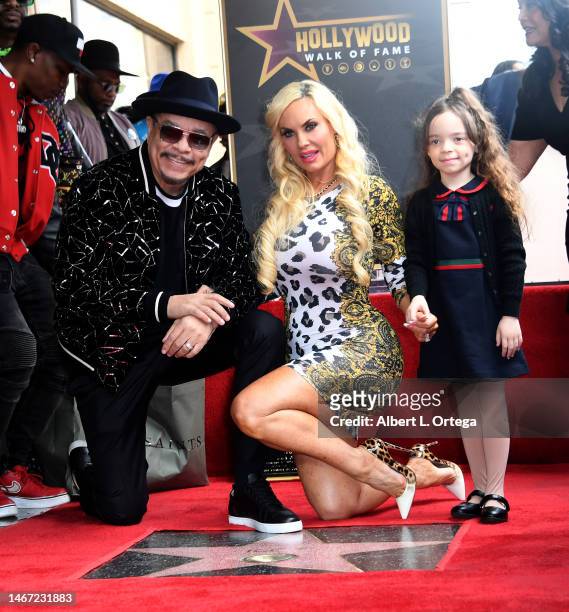 Ice-T with wife Coco Austin and daughter Chanel Marrow Honored With... News  Photo - Getty Images