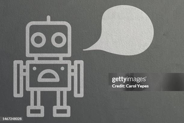 artificial intelligence - chatbot concept - chatbots stock pictures, royalty-free photos & images