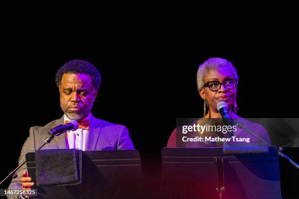 Kevin Hanchard and Yanna McIntosh perform the opus "The Movement Revisited" with Grammy Award winning bassist Christian McBride at Meridian Hall on...