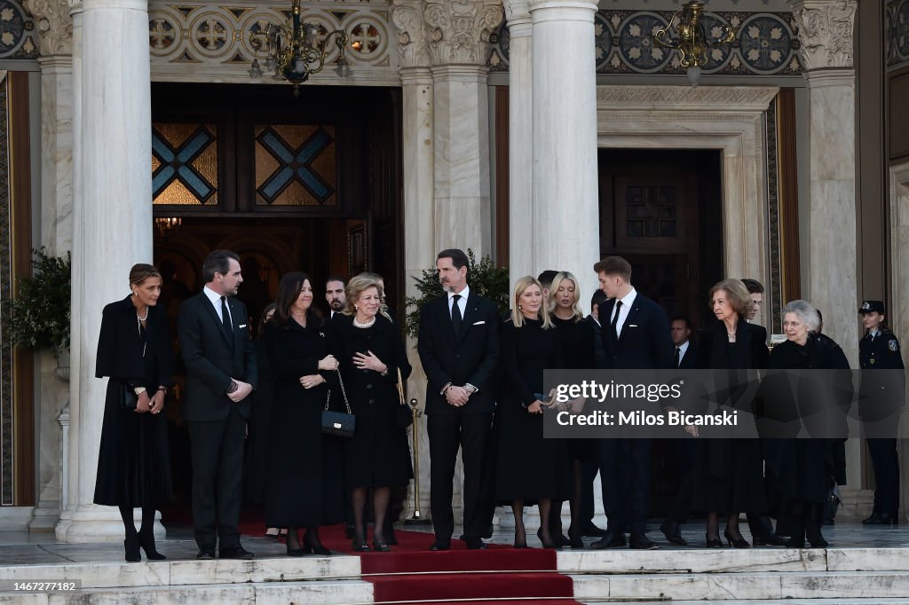 40-Day Memorial Service of King Constantine Of Greece