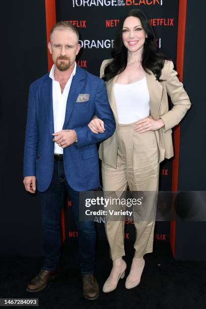 Ben Foster and Laura Prepon