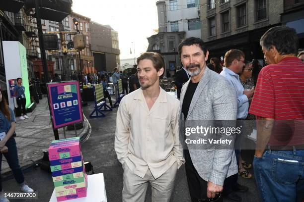 Tom Payne and Lou Diamond Phillips